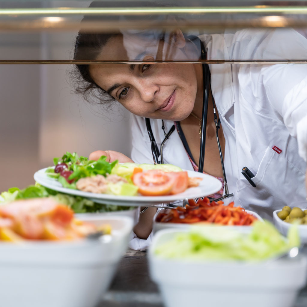 Hospital and social and health care catering