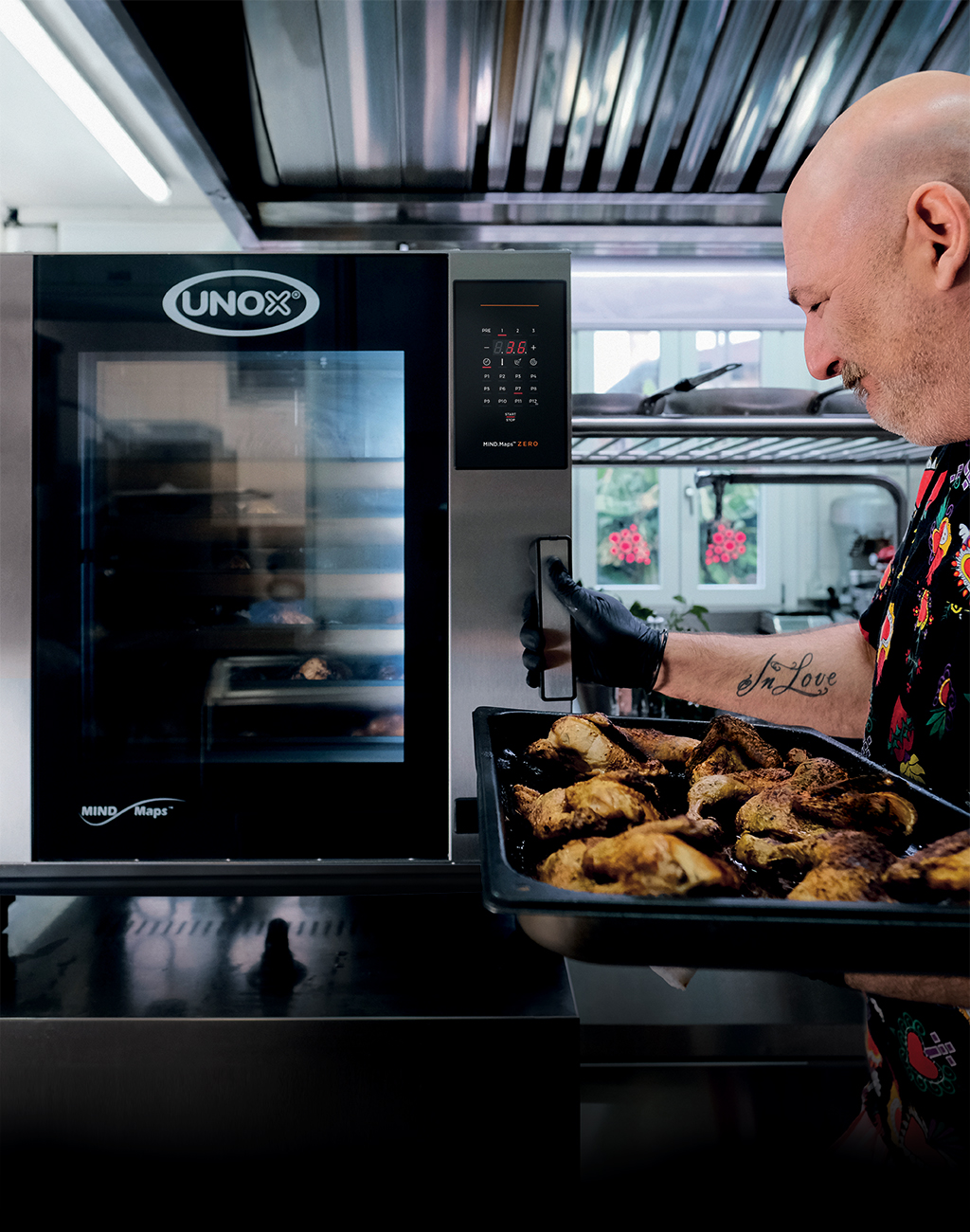 Professional combi ovens