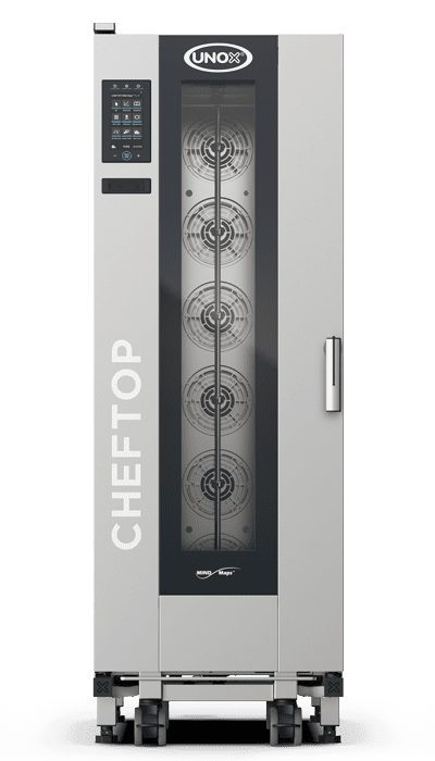 20 Bleche GN 1/1 Render des Kombidämpfers UNOX CHEFTOP MIND.Maps™ BIG PLUS XECL-2013-YPRS.