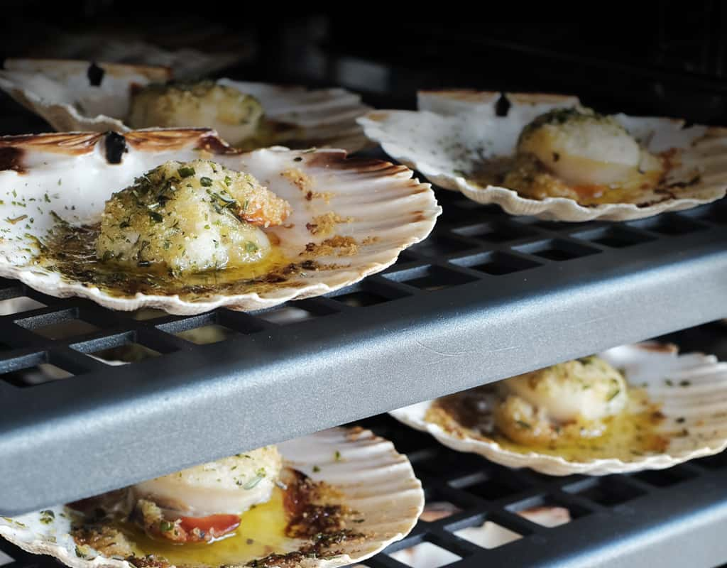 <p><strong>﻿Would you believe</strong></p><p><strong>that it only takes 6 minutes</strong></p><p><strong>﻿to cook a full load of Scallops?</strong></p>