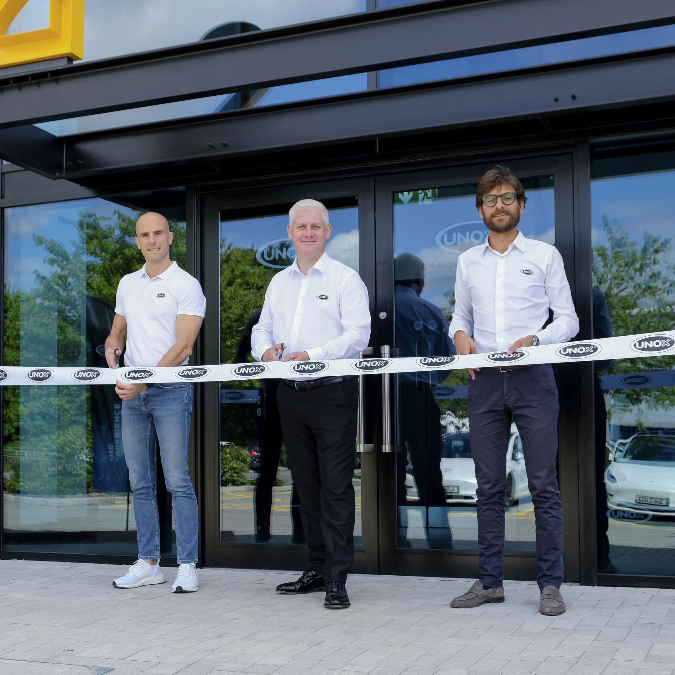 UNOX chiefs outside of UNOX UK site