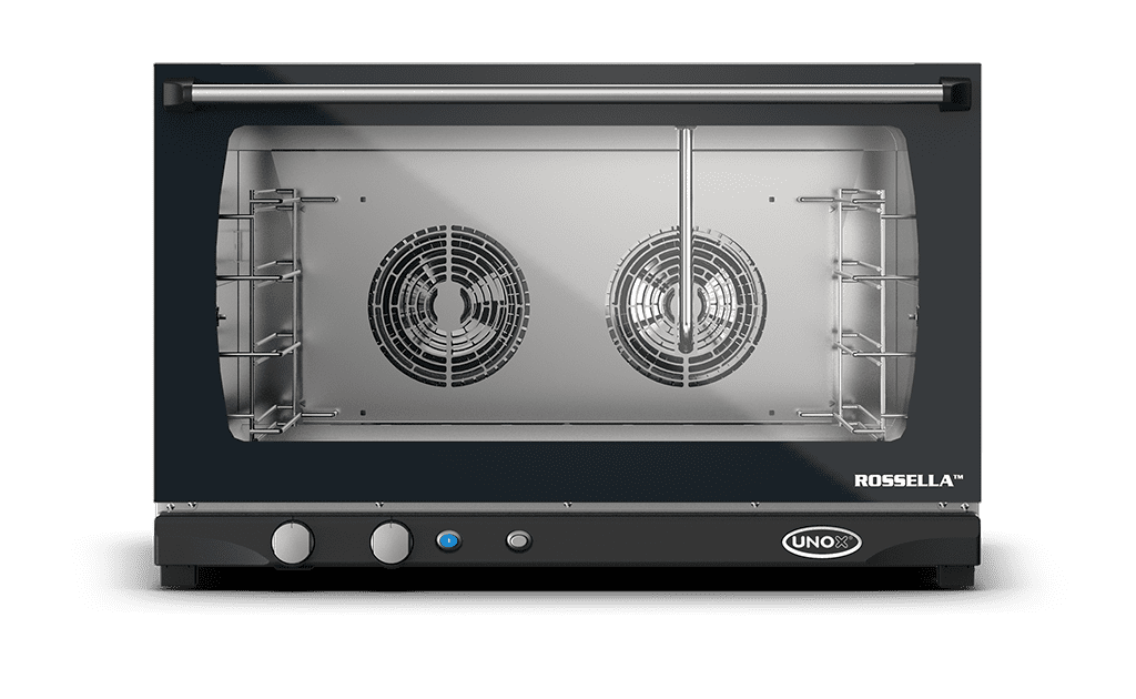 4 trays 660x460 Render of UNOX BAKERLUX™ & LINEMISS™ commercial convection with humidity oven XAFT193.