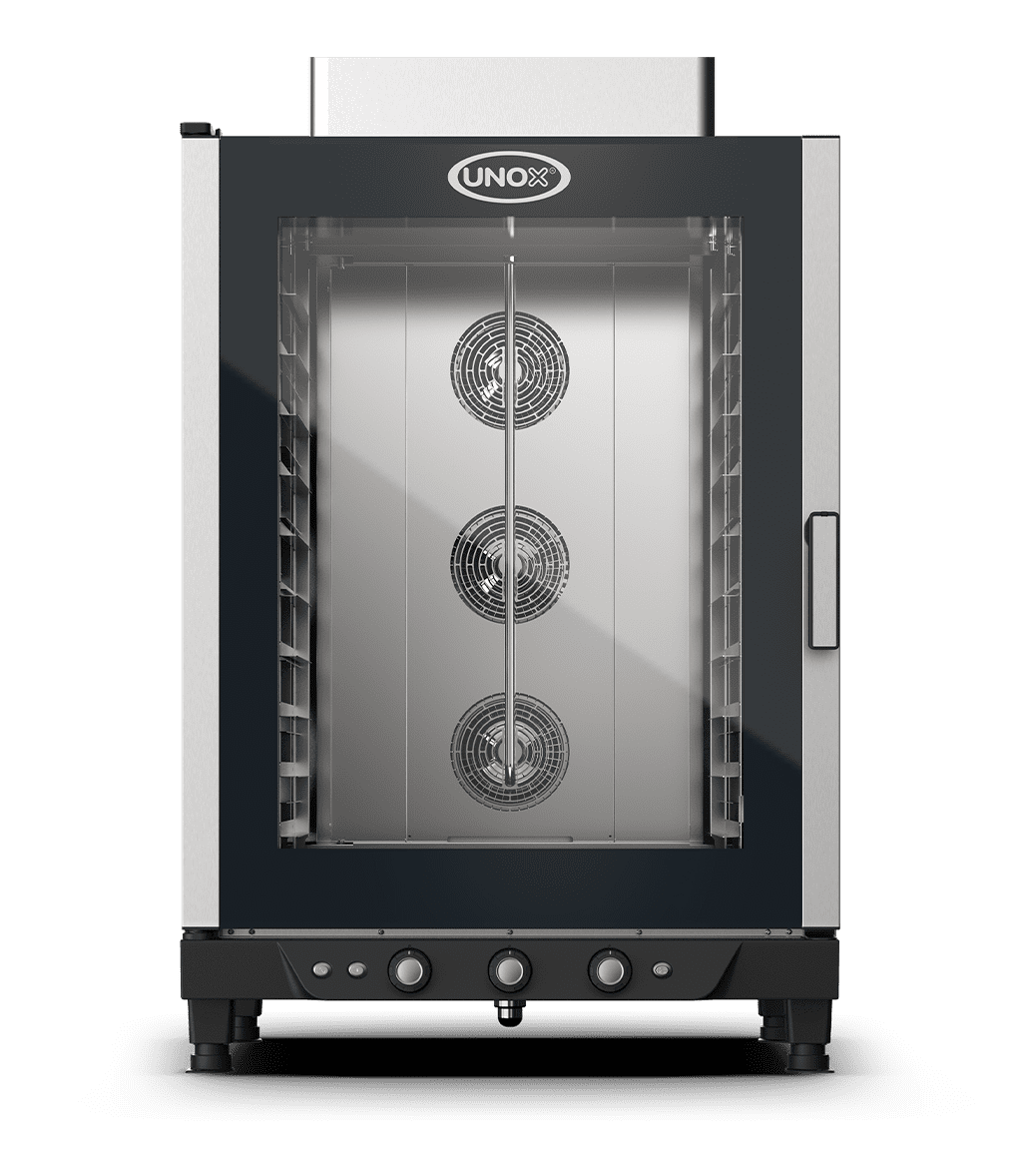 8 bandejas 660x460 Render horno de convección con humedad profesional UNOX BAKERLUX™ & LINEMISS™ XB813G-AL.