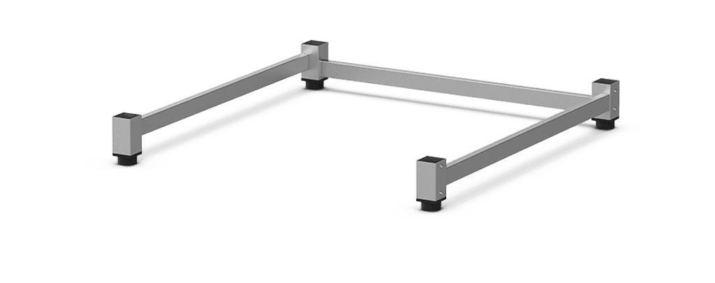 Positionering op de vloer Standaard en neutraal kabinet XWVRC-0021-F