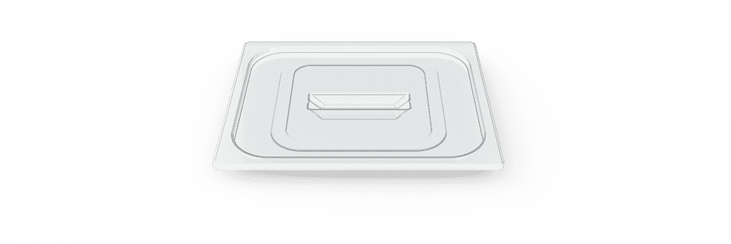 Bleche und Behälter für den Ofen Deckel aus Polycarbonat TG806