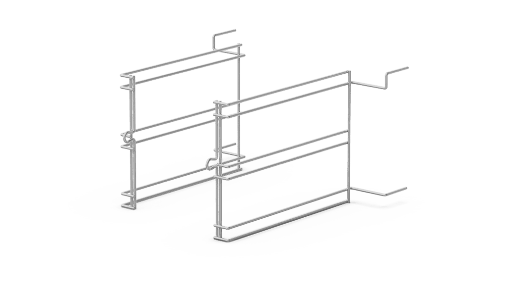 Commercial trays Lateral supports for ovens and proofers XUC151