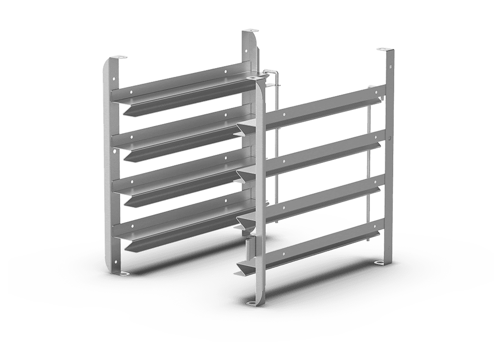 Commerciële trays Zijsteunen voor ovens en rijskasten XUC055