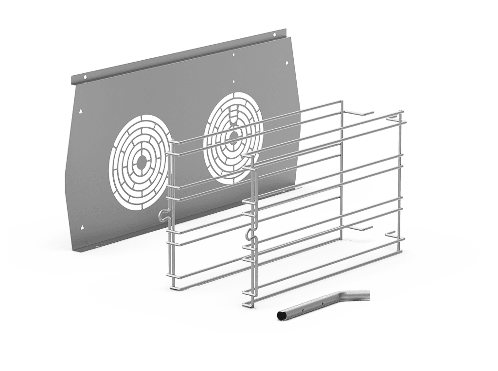 Commercial trays Lateral supports for ovens and proofers XC675