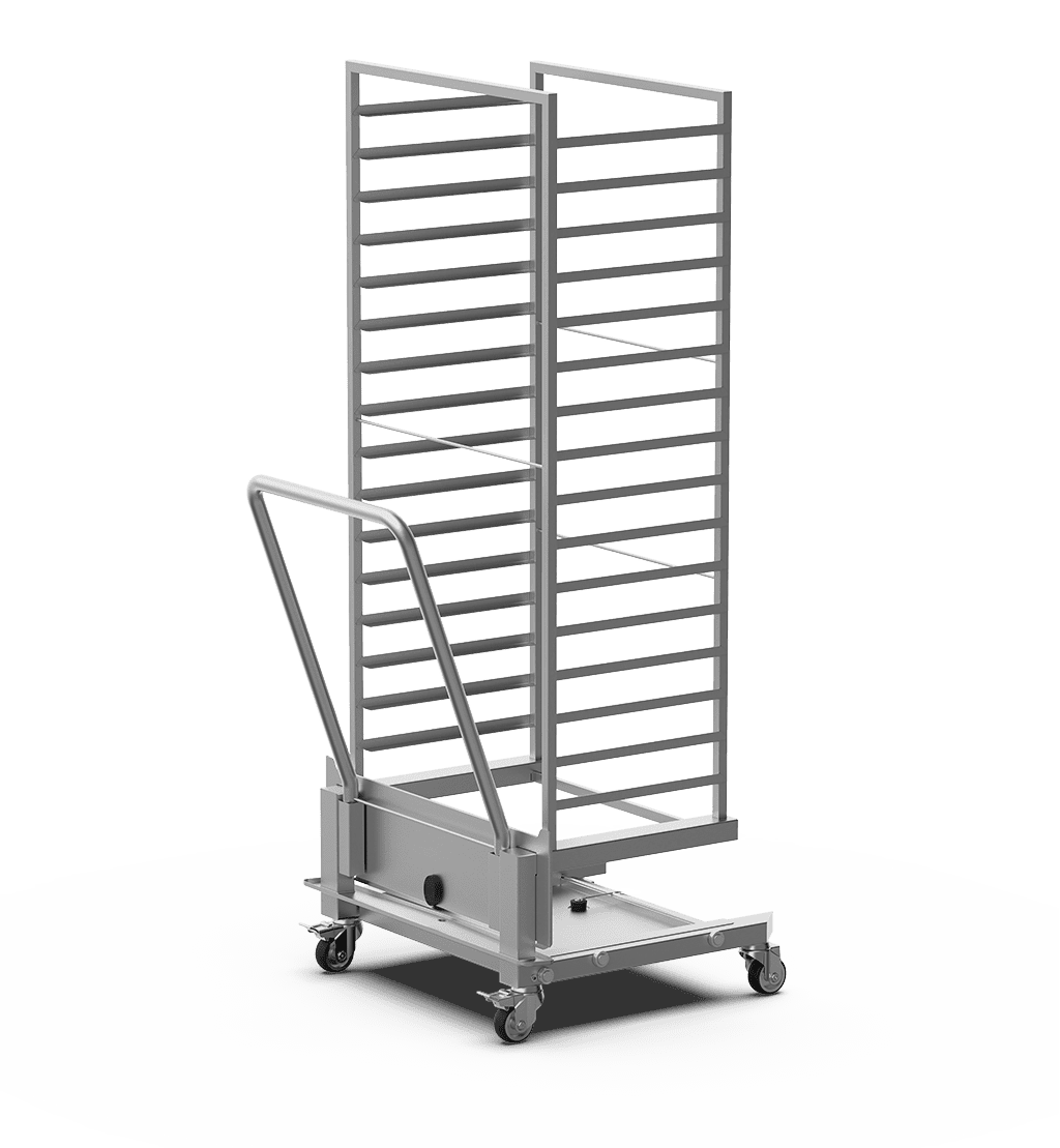 Trolley and holding covers QUICK.Load Trolley XCB1001