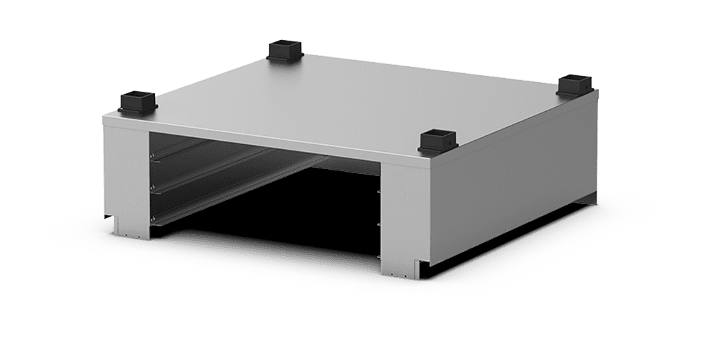 Positionering op de vloer Standaard en neutraal kabinet XEBIC-03EU