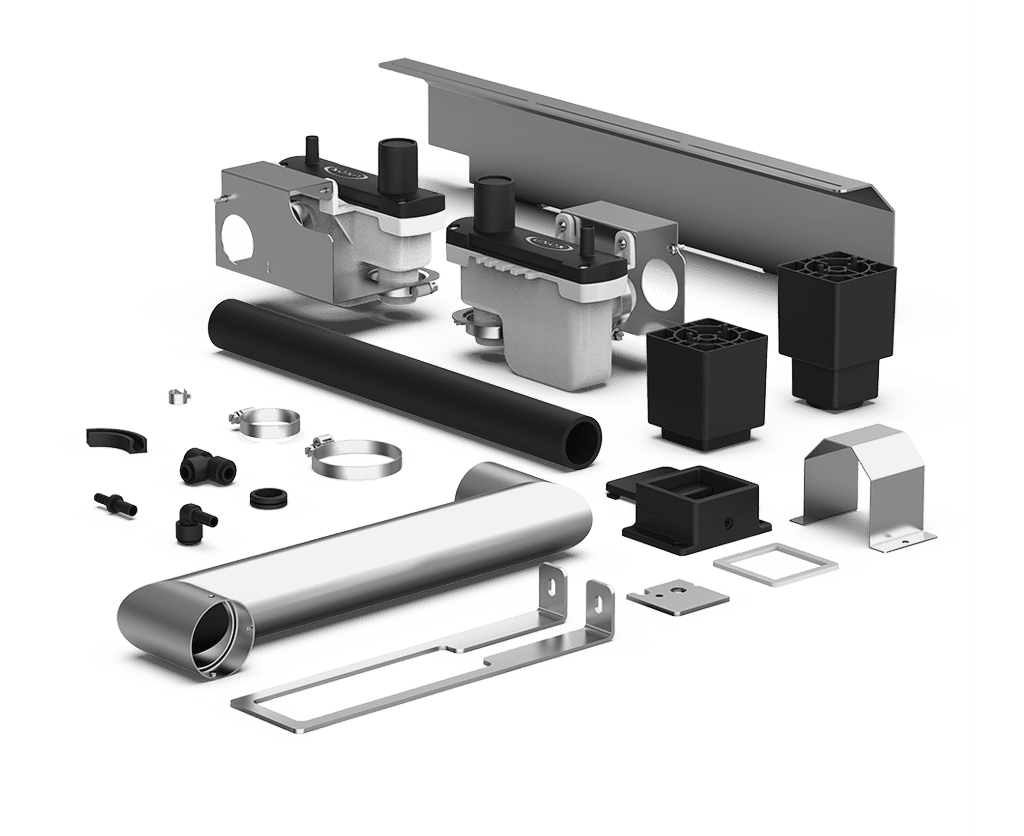 Outros acessórios Double stack installation kit XECQC-0013-E