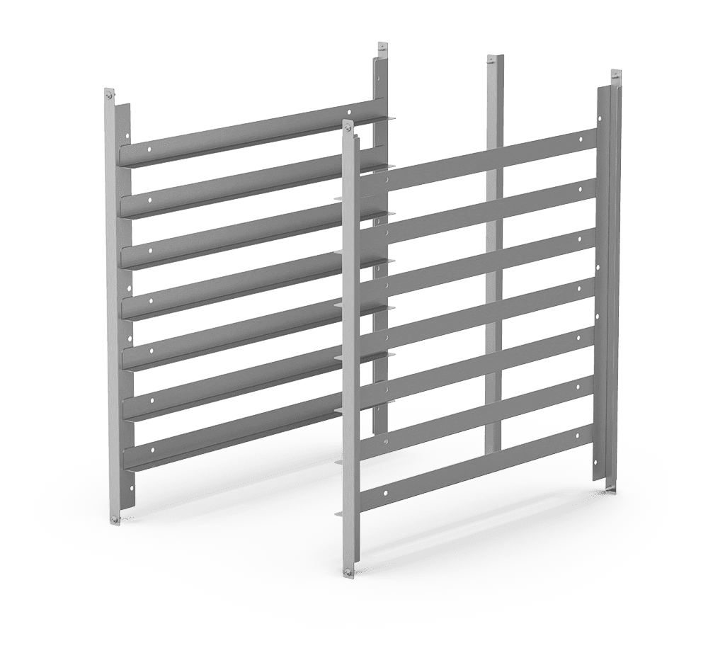 Commercial trays Lateral supports for ovens and proofers XUC122