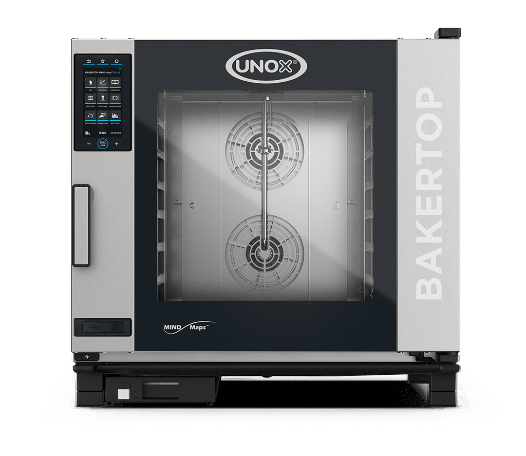 6 teglie 600x400 Render forno professionale combinato UNOX BAKERTOP MIND.Maps™ PLUS XEBC-06EU-GPLM.