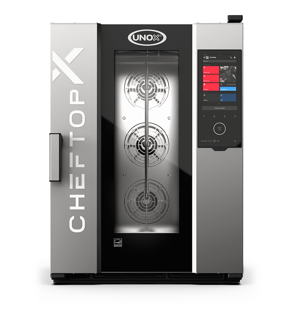 10 teglie GN 1/1 Render forno professionale combinato UNOX CHEFTOP-X™ XEDA-1011-EXLS.