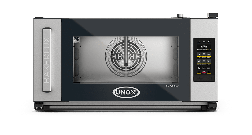 3 teglie 600x400 Render forno a convezione professionale con umidità UNOX BAKERLUX SHOP.Pro™ MASTER XEFR-03EU-EMLV.