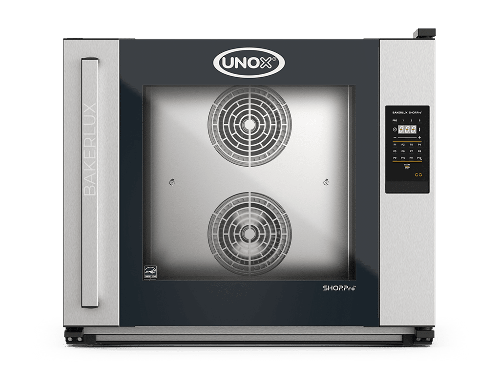 6 teglie 600x400 Render forno a convezione professionale UNOX BAKERLUX SHOP.Pro™ GO XEFR-06EU-EGLN.
