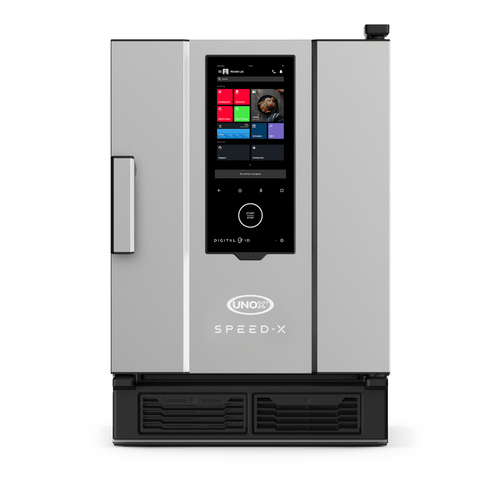 5 or 10 trays GN 2/3 (COMBI) Render of UNOX SPEED-X™ commercial combi speed oven XEPA-0523-EXLN-ET.