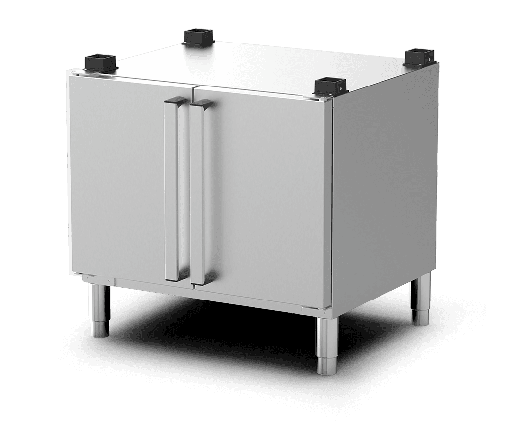Unox Cuenta con un compartimento portabandejas y un espacio libre para el almacenamiento de material. XAVECN-0811-H.