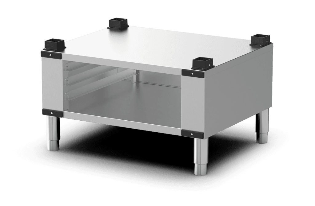 Unox Soporte para colocar el horno a la altura perfecta para trabajar o para superponer los hornos en columna. XAVRCN-0311-M.