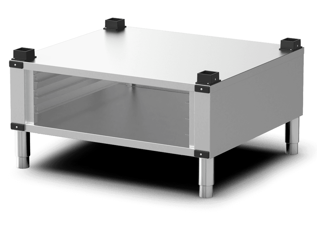 Unox Soporte para colocar el horno a la altura perfecta para trabajar o para superponer los hornos en columna. XAVRCN-03FS-M.