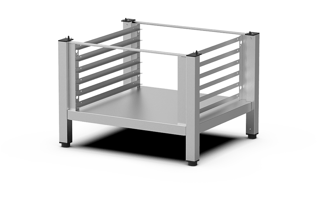 Unox Soporte para colocar el horno a la altura perfecta para trabajar o para superponer los hornos en columna. XEKRT-06EU-M.