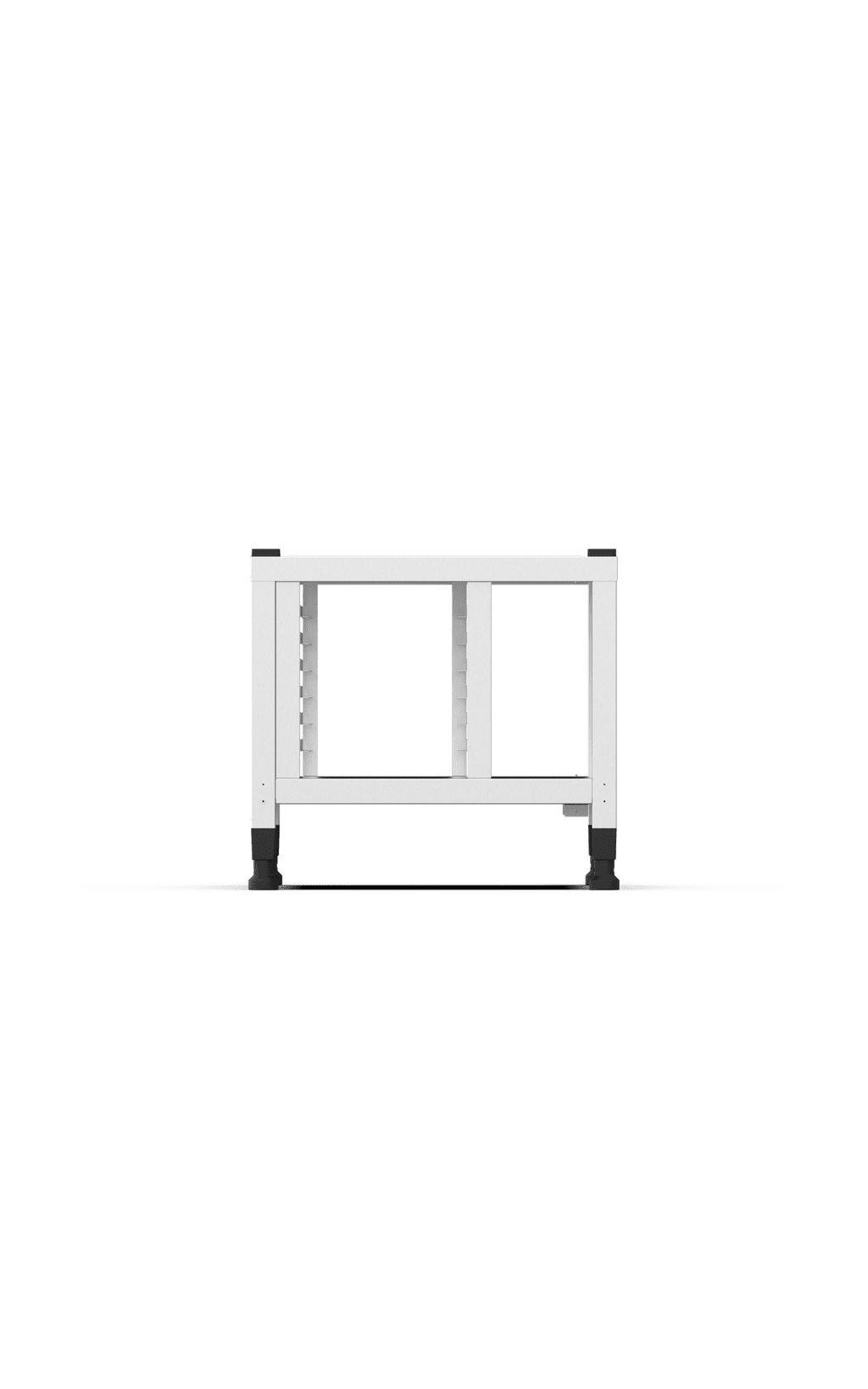 Unox Soporte multifuncional perfecto para almacenar con total seguridad las bandejas y colocar el horno a la altura perfecta para trabajar. XWDRA-0611-H.