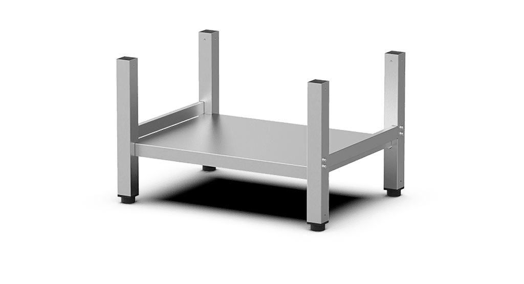 Unox Soporte para colocar el horno a la altura perfecta para trabajar o para superponer los hornos en columna. XWVRC-0011-M.