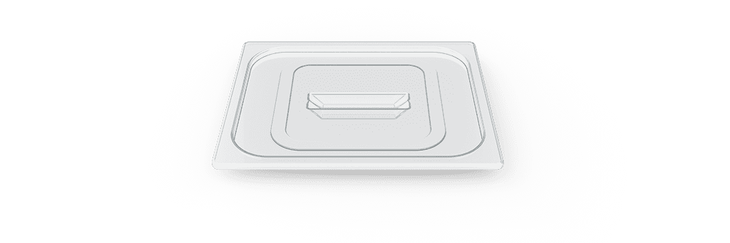 SUPERHOLDING LID couvercle de plateau commercial Unox en polycarbonate GN 1/1, 460x330 TG806.