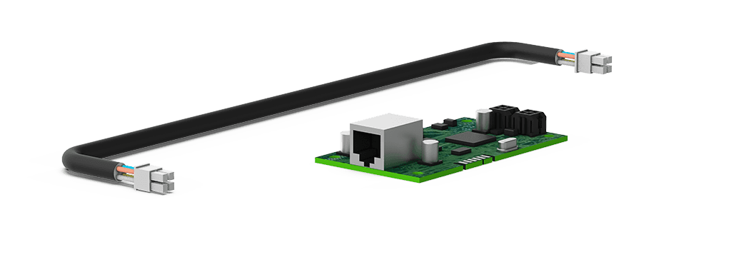 Unox Det låter dig ansluta för att ansluta ugnen till internet via kabel XEC001B.