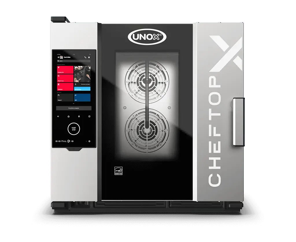 6 trays GN 1/1 Render of UNOX CHEFTOP-X™ commercial combi oven XEDA-0611-EXRS-PO.