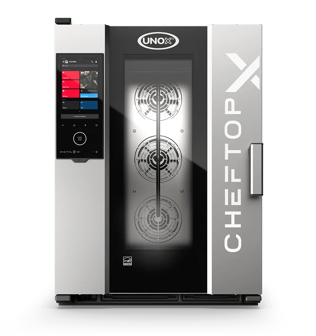 10 trays GN 1/1 Render of UNOX CHEFTOP-X™ commercial combi oven XEDA-1011-EXRS.