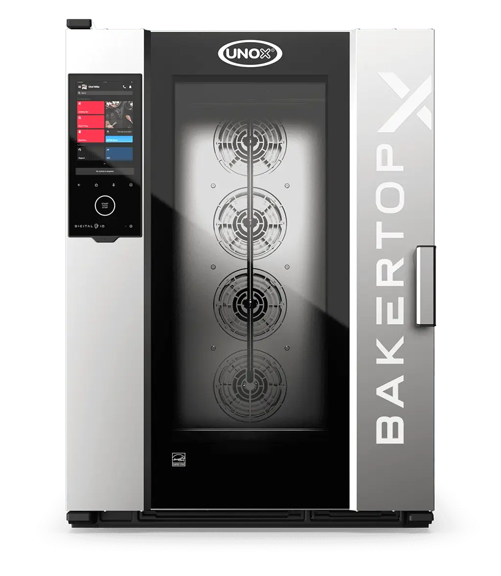 10 trays 600x400 Render of UNOX BAKERTOP-X™ commercial combi oven XELA-10EU-EXRS-PO.