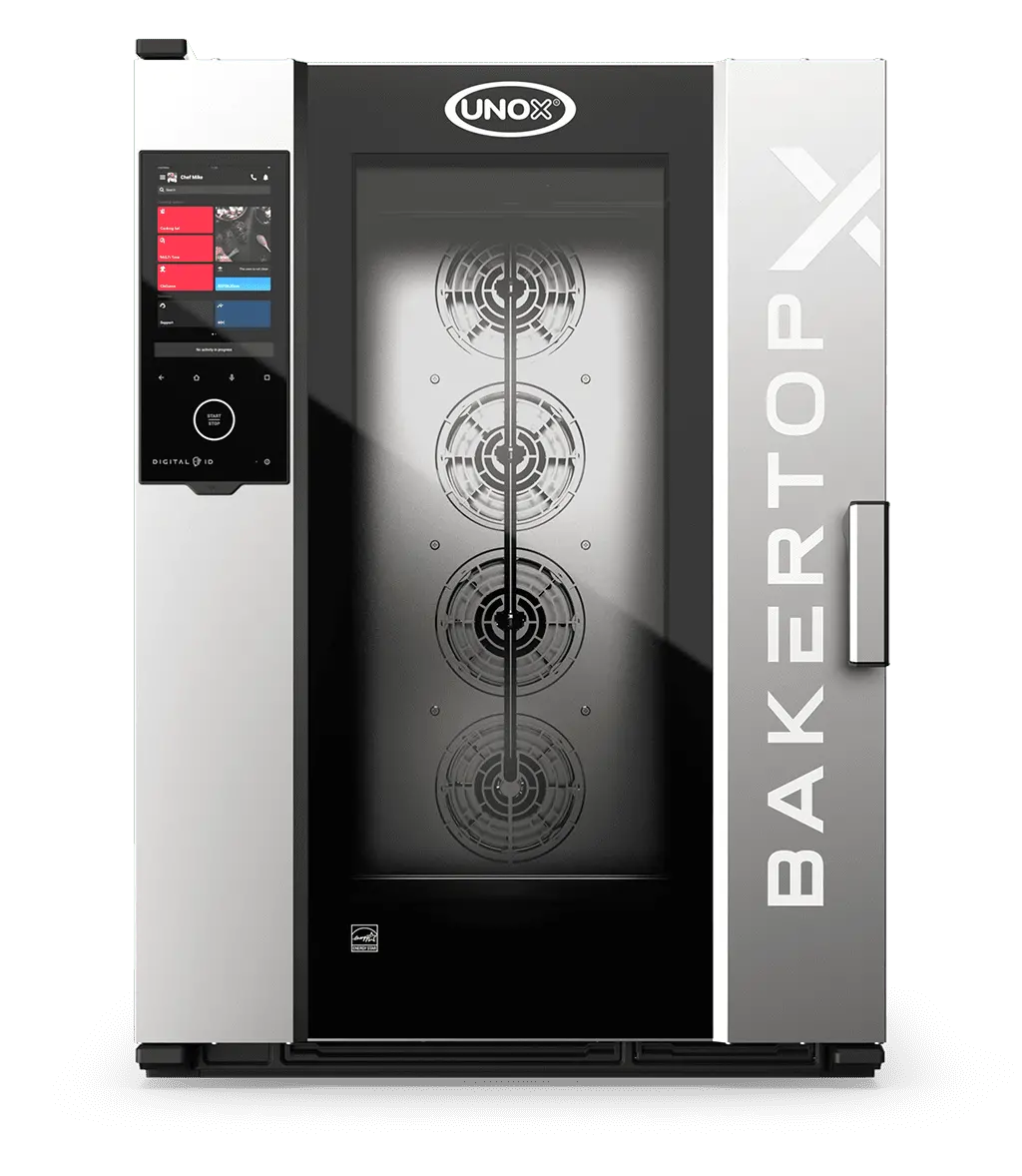10 trays 600x400 Render of UNOX BAKERTOP-X™ commercial combi oven XELA-10EU-EXRS.