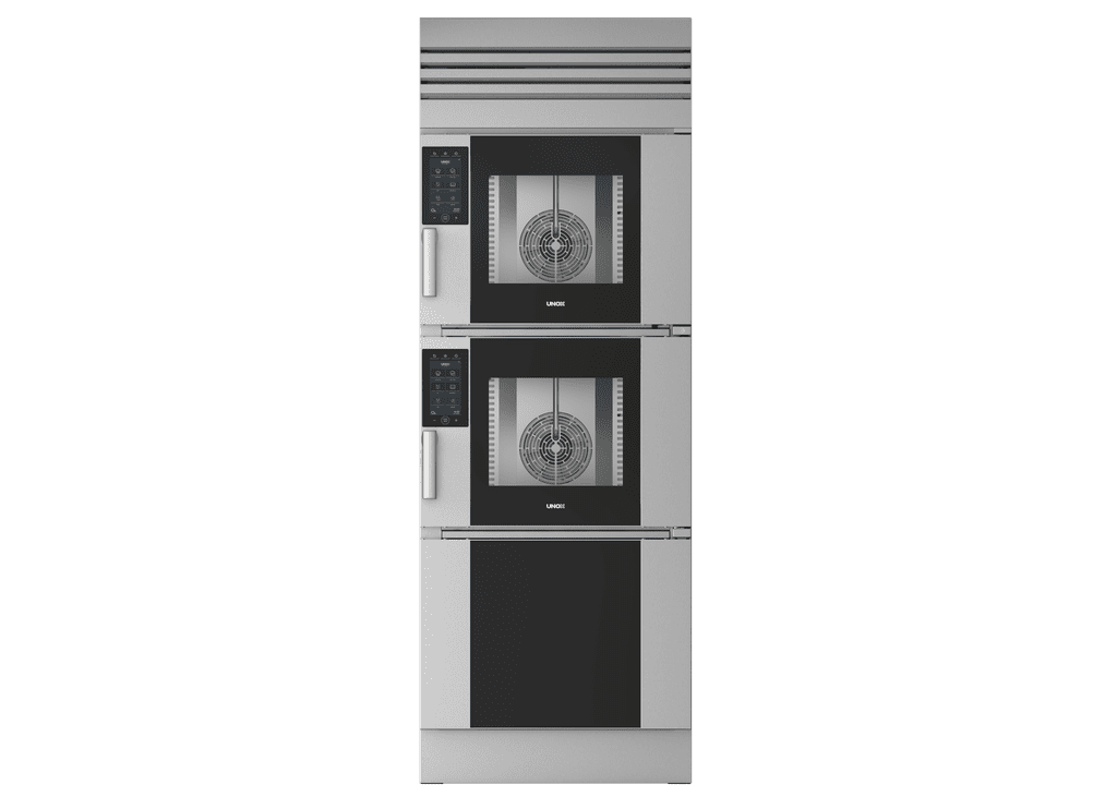4 + 4 trays GN 1/1 Render of UNOX CHEFTOP MIND.Maps™ PLUS commercial combi oven XEVH-5511-EPLM-HP.