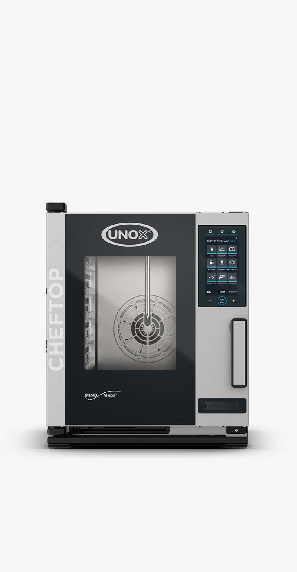 forno professionale combinato unox cheftop per pollo fritto