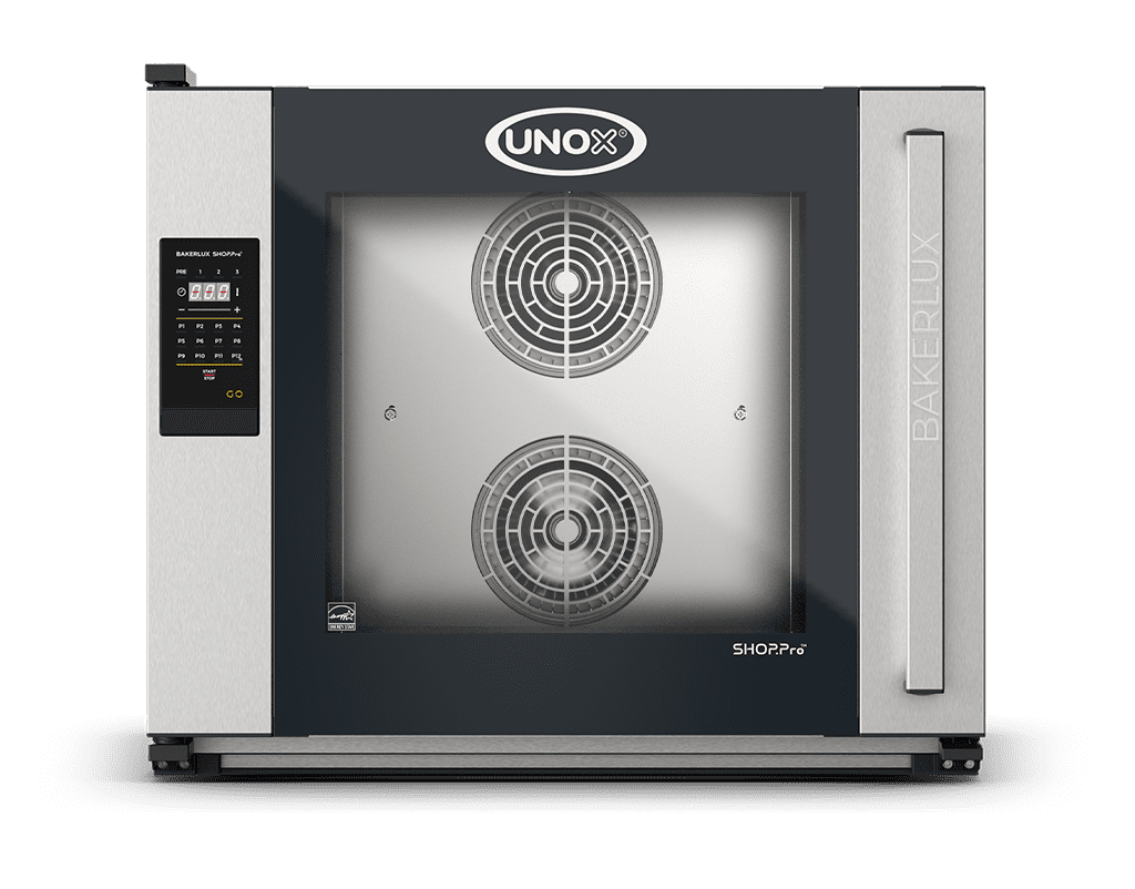 6 trays 600x400 Render of UNOX BAKERLUX SHOP.Pro™ GO commercial convection oven XEFR-06EU-EGRN.