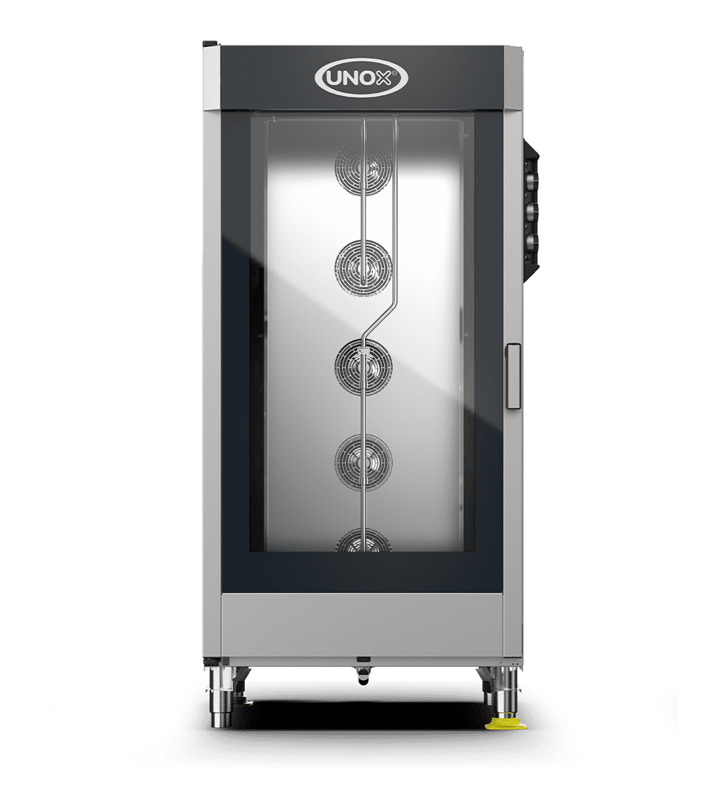 16 trays 600x400 Render of UNOX BAKERLUX™ & LINEMISS™ commercial convection with humidity oven XB1083.