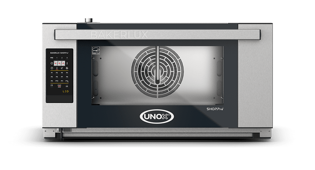 3 trays 600x400 Render of UNOX BAKERLUX SHOP.Pro™ LED commercial convection with humidity oven XEFR-03EU-ELDV-GB.