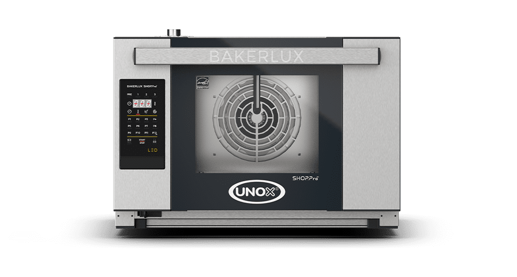 3 trays 460x330 Render of UNOX BAKERLUX SHOP.Pro™ LED commercial convection with humidity oven XEFR-03HS-ELDP.