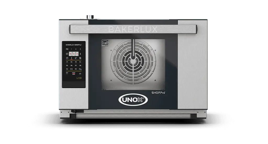 3 trays 460x330 Render of UNOX BAKERLUX SHOP.Pro™ LED commercial convection with humidity oven XEFR-03HS-ELDP.