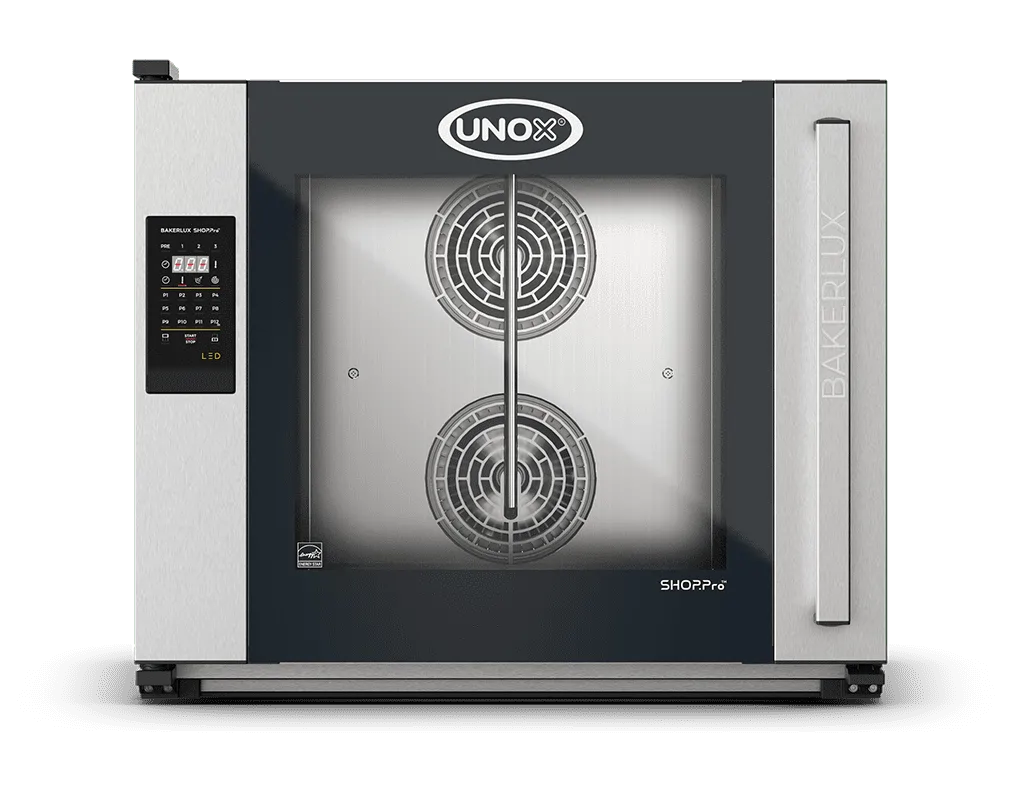 6 trays 600x400 Render of UNOX BAKERLUX SHOP.Pro™ LED commercial convection with humidity oven XEFR-06EU-ELRV.