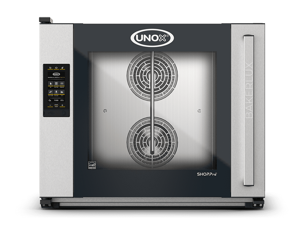 6 trays 600x400 Render of UNOX BAKERLUX SHOP.Pro™ MASTER commercial convection with humidity oven XEFR-06EU-EMRV.