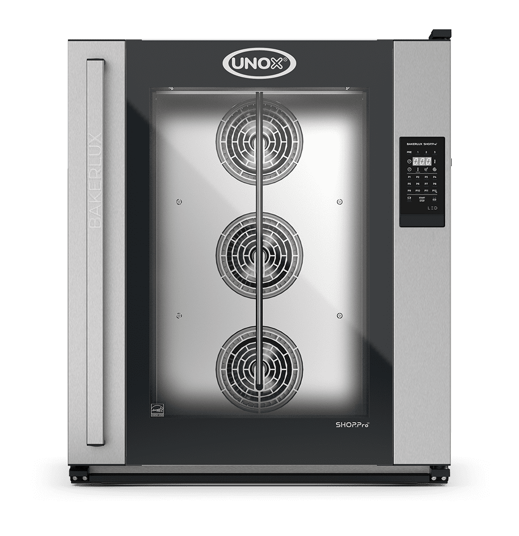 10 trays 600x400 Render of UNOX BAKERLUX SHOP.Pro™ LED commercial convection with humidity oven XEFR-10EU-ELLV.