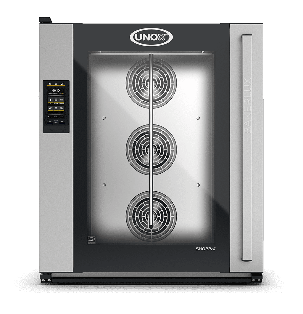 10 trays 600x400 Render of UNOX BAKERLUX SHOP.Pro™ MASTER commercial convection with humidity oven XEFR-10EU-EMRV.
