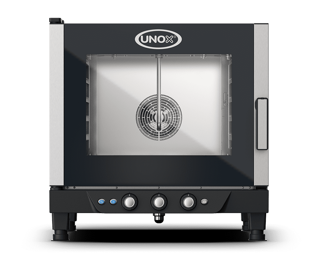 5 trays GN 1/1 Render of UNOX CHEFLUX™ commercial convection with humidity oven XV393.