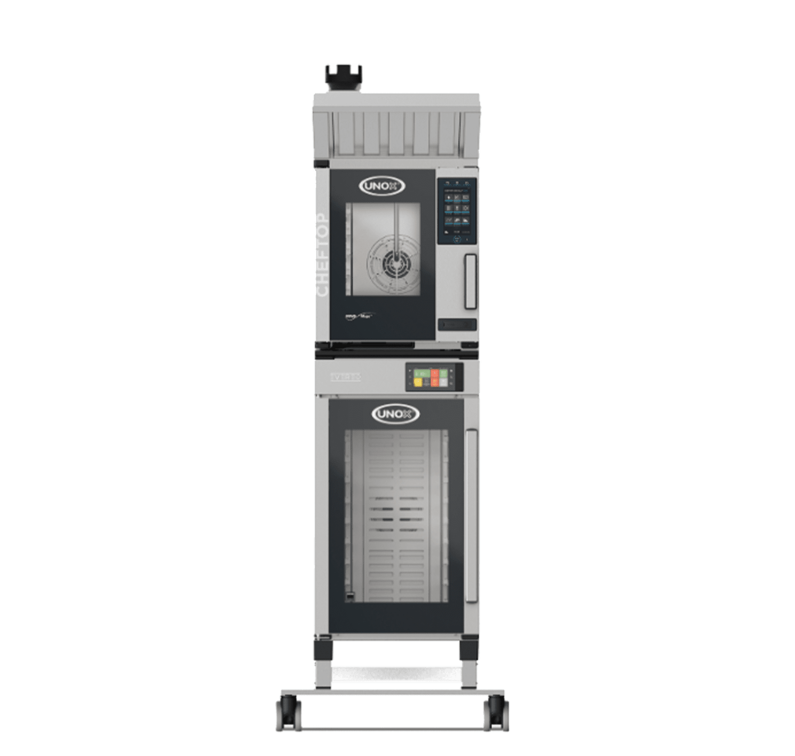 Equipo industrial en columna para cocinas industriales CHEFTOP MIND.Maps™ y EVEREO® de Unox