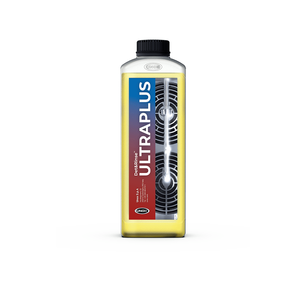 Detergente industrial DET&Rinse™ ULTRAPLUS de Unox para hornos industriales