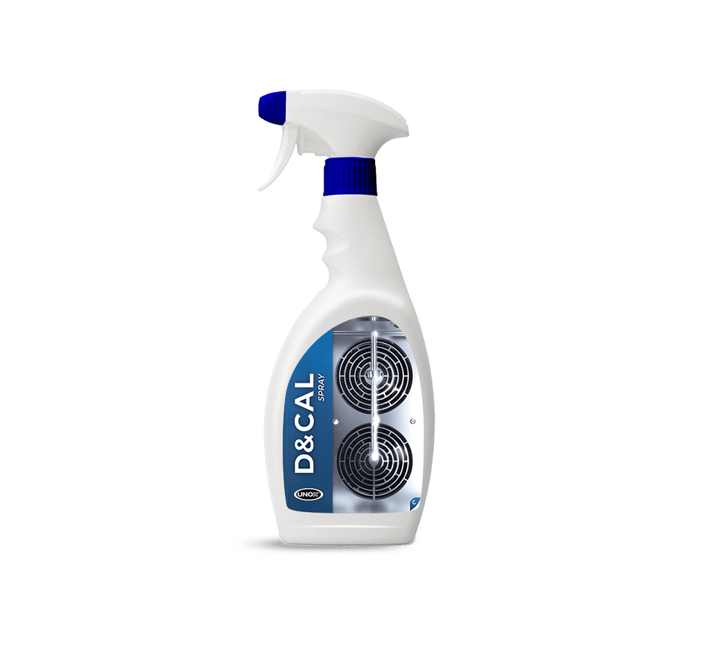 Detergente antical D&CAL SPRAY de Unox para hornos industriales