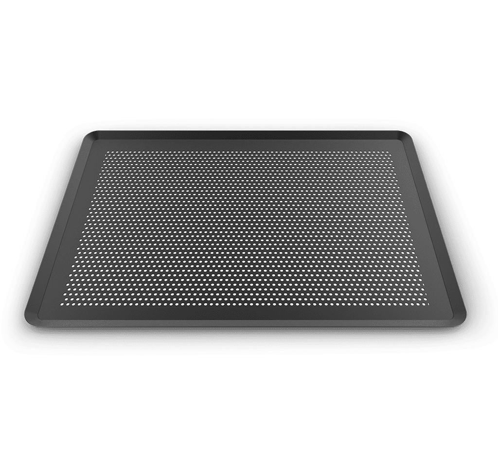 Bandeja industrial FORO.BLACK para hornear con hornos Unox