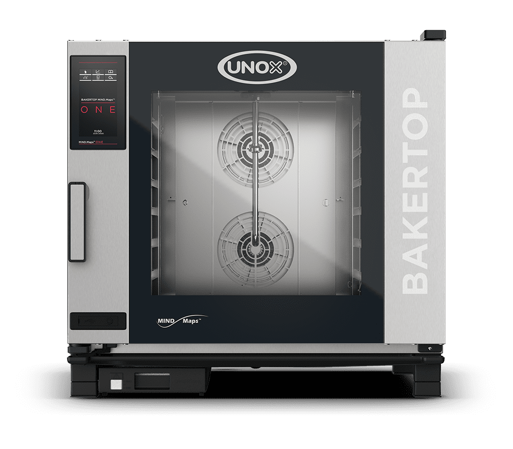 6 盘 600x400 UNOX BAKERTOP MIND.Maps™ BIG ONE 商用推车组合烤箱效果图 XEBC-06EU-E1LM.